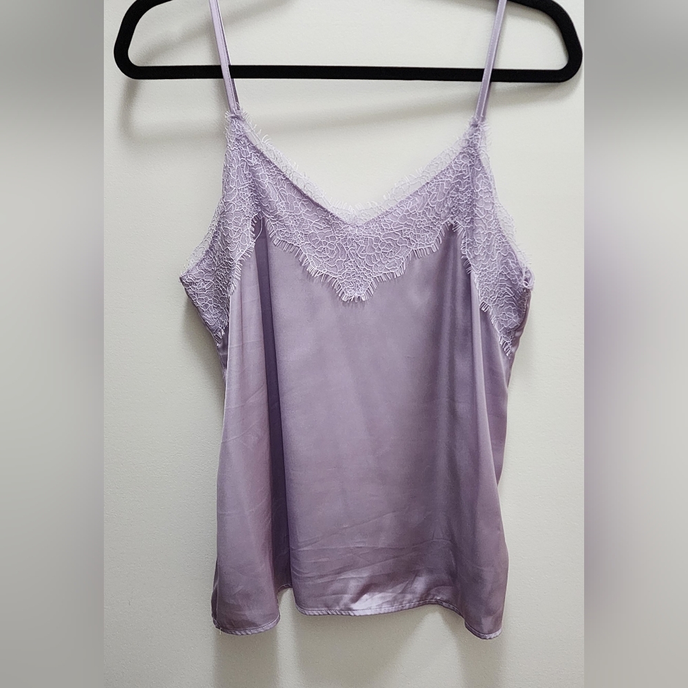 Lavender color ICHI brand camisole, size M